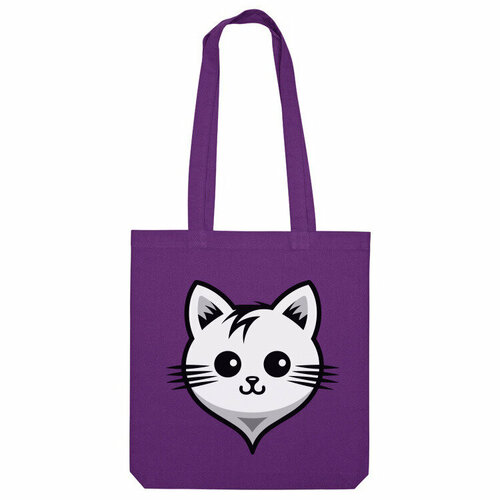 фото Сумка шоппер us basic, фиолетовый