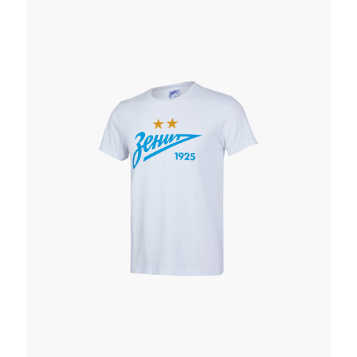 Футболка Зенит, размер 140-146 см, белый футболка зенит размер 140 146 голубой