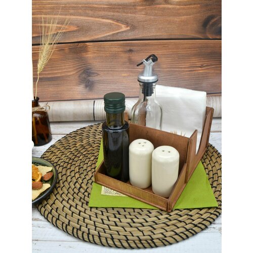 Универсальная салфетница, органайзер, салфетница на стол, салфетница деревянная, подставка для салфеток деревянная, держатель для салфеток деревянный