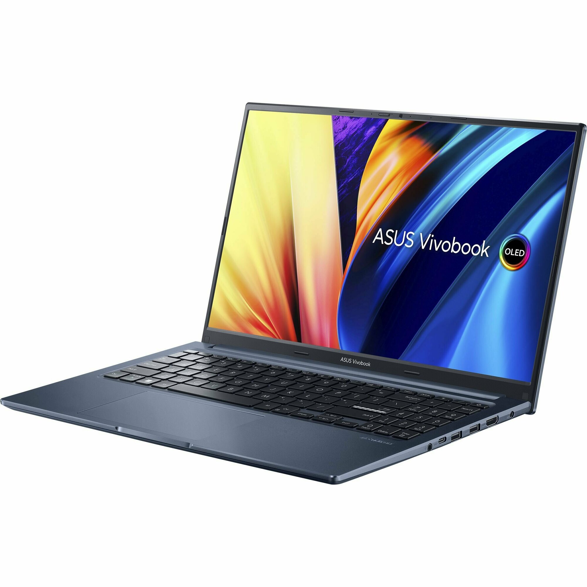 Ноутбук ASUS 90NB0WY1-M00AW0 i7-12700H/8GB/512GB SSD/15.6" OLED/Iris Xe graphics/noDVD/cam/BT/WiFi/noOS/blue - фото №18