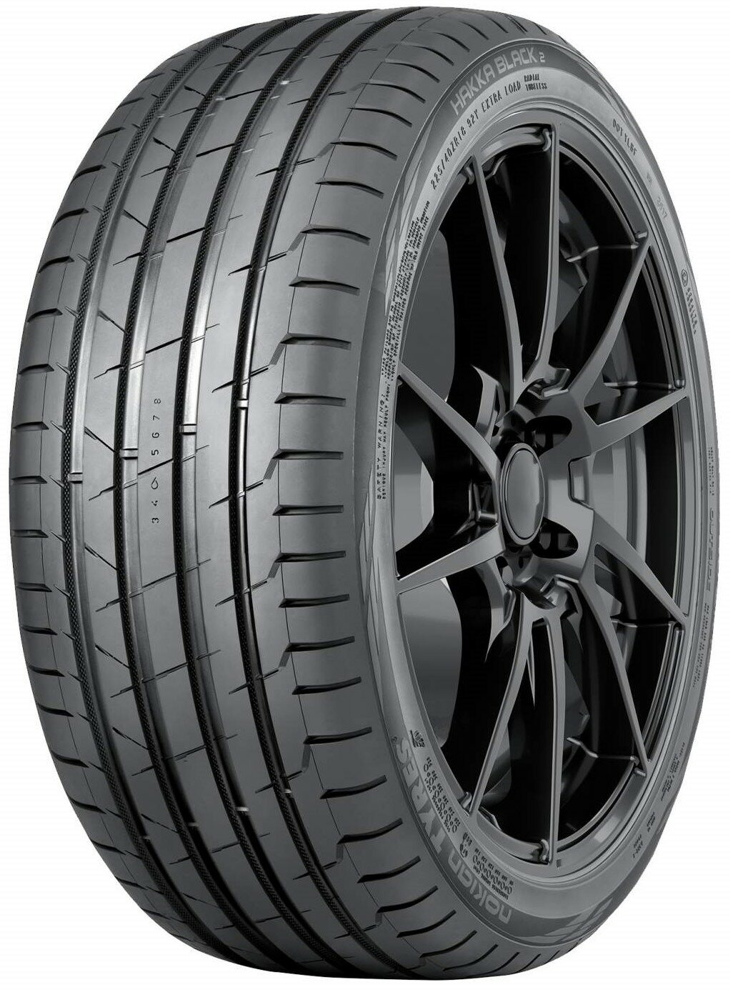 Летние шины Nokian Tyres Hakka Black 2 RunFlat 225/50 R17 94W