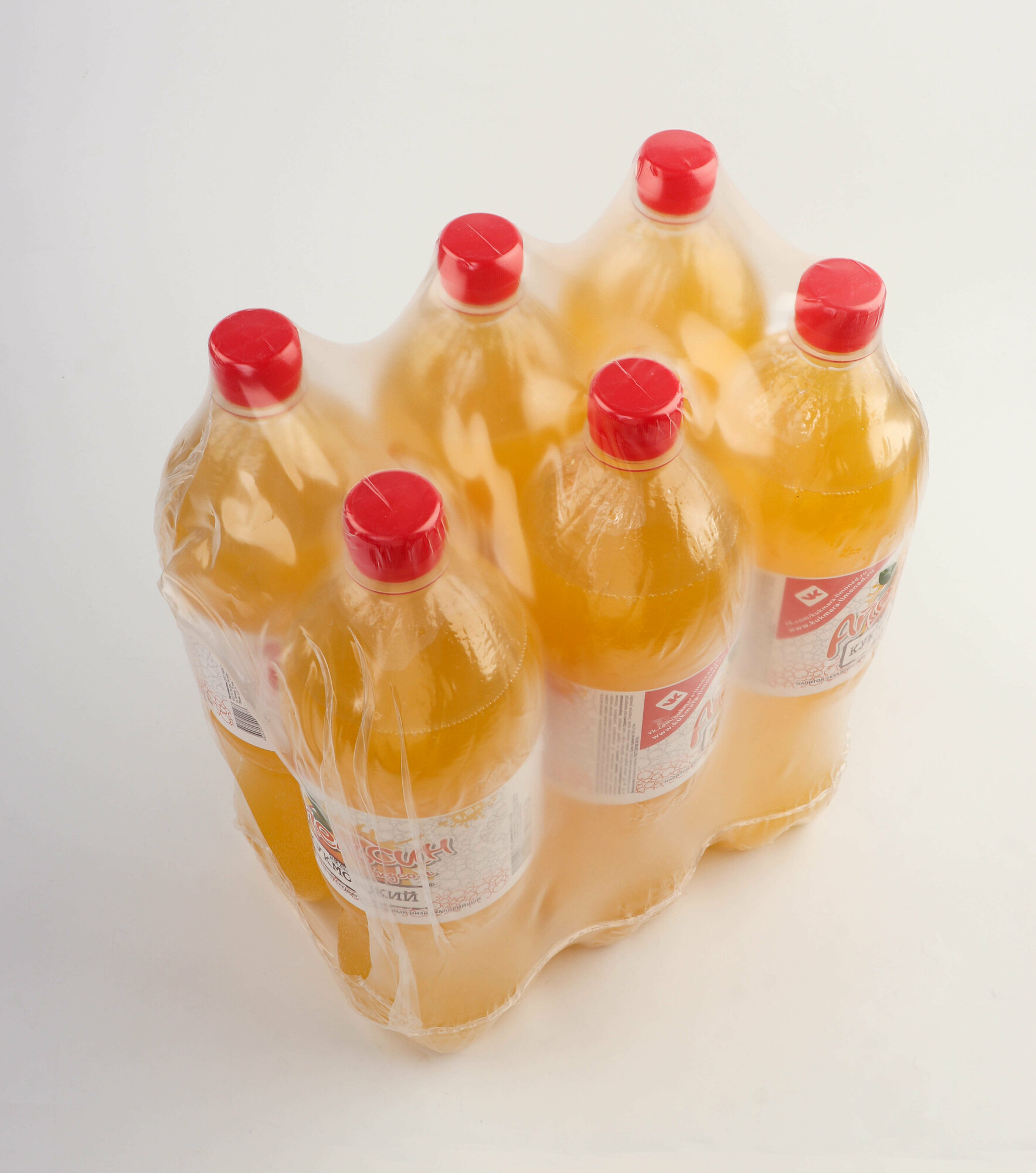Лимонад среднегазированный "Кукморский" "Апельсин", напиток безалкогольный без сахара, 6шт - фотография № 3