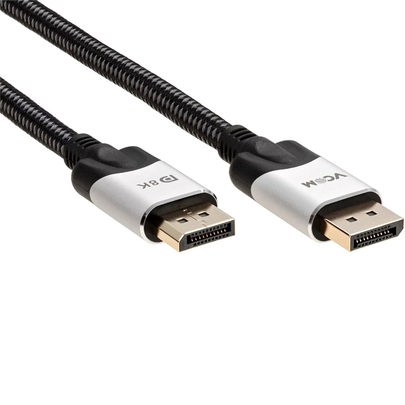 Кабель DisplayPort VCOM соединительный, v1.4, 8K, 60Hz, 2m - фото №7