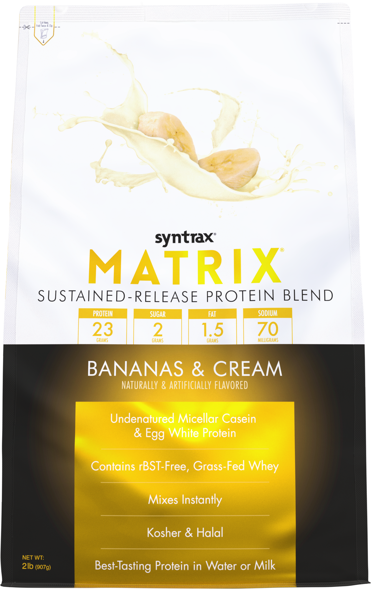 SYNTRAX Matrix 2.0 907 г, Bananas & Cream, пакет