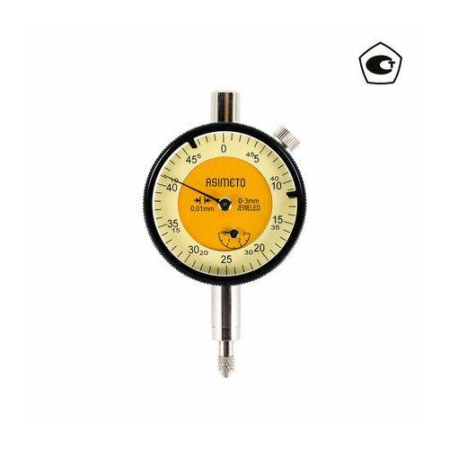ASIMETO 401-03-0 Индикатор часового типа ИЧ 0-3 мм, 0,01 мм
