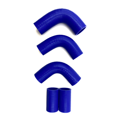 Патрубки системы охлаждения радиатора ГАЗ 3110 дв.406 (5 шт.) / армированный силикон / РусТех