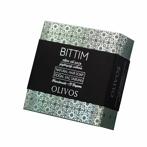 Olivos Мыло натуральное оливковое ручной работы Волос BITTIM (125 гр)