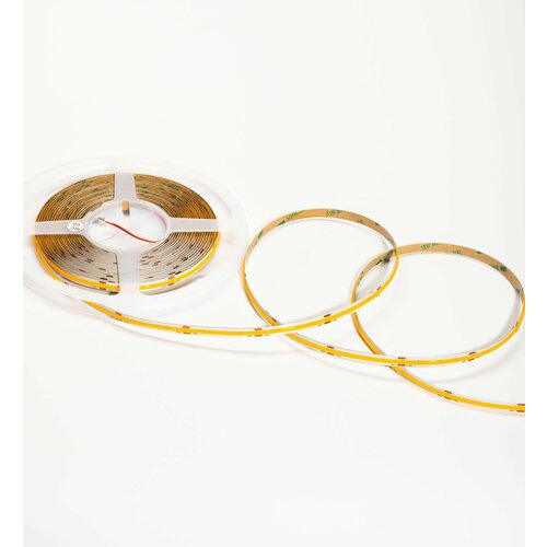 Светодиодная лента Svetolog LUX COB 8мм 480Led 24В 12Вт/м, 1200Лм/м, IP33, Насыщенный теплый белый, 10 метров