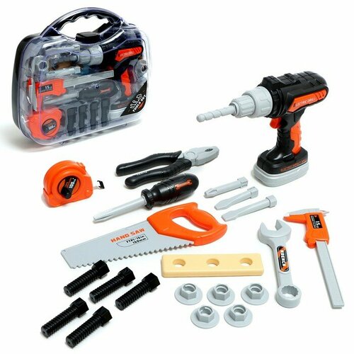 Набор инструментов в чемодане Мастер 23 предмета 2270₽