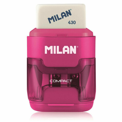 Ластик -точилка Milan Compact, в ассортименте milan ластик 6030 в ассортименте 1