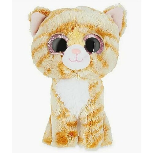 фото Мягкая игрушка кот-рыжик, 16 см/блестящие глаза forlaurel