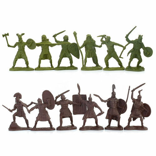 Игровой набор Подкрепление 2 Галлы и Римляне игровой набор солдатиков для мальчиков римляне галлы воины монастыря шаолинь