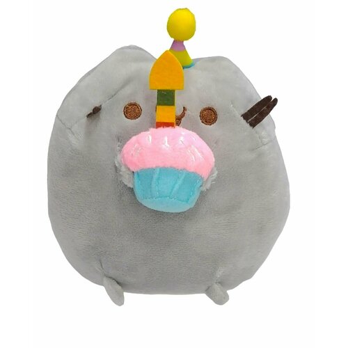 Мягкая игрушка PUSHEEN THE CAT (Кот Пушин) с кексом мягкая игрушка pusheen the cat кот пушин в кармашке