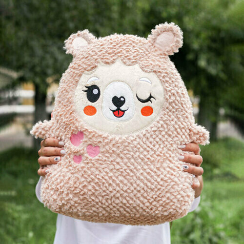 Мягкая игрушка Hugme toys «Овечка», 40 см