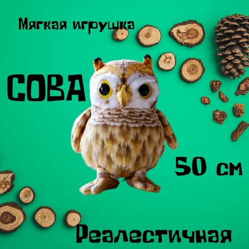 Мягкая игрушка Сова/Букля 50 см мягкая игрушка сова букля