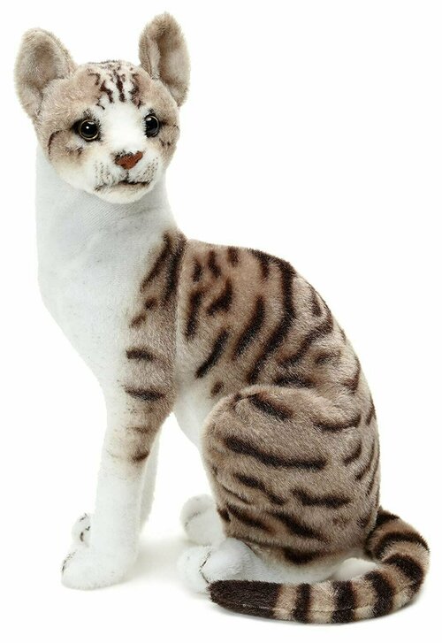 Плюшевая Реалистичная Подушка, британский кот, 30 см, сиамская кошка