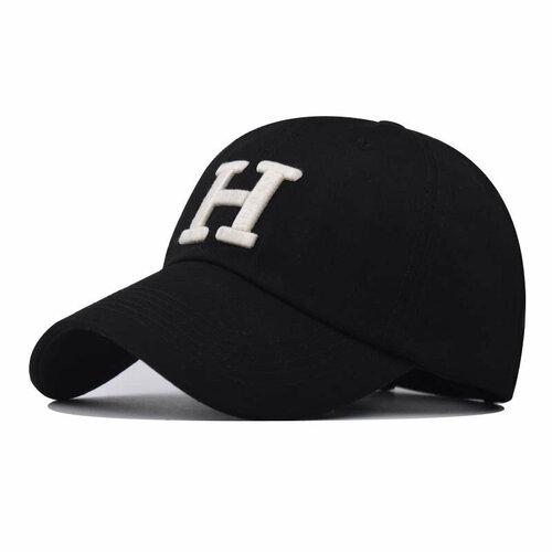 Бейсболка  H, размер 55-61, черный