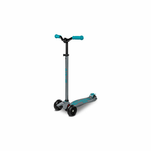 фото Самокат micro maxi deluxe pro (серо-зеленый)