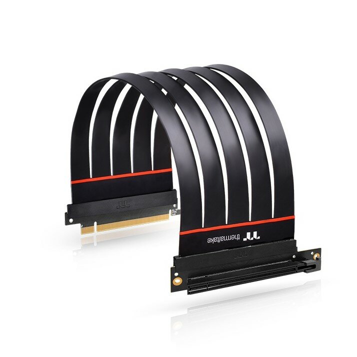 Райзер Thermaltake TT Premium PCI-E 4.0 Extender 300mm with 90 degree adapter — фото 9