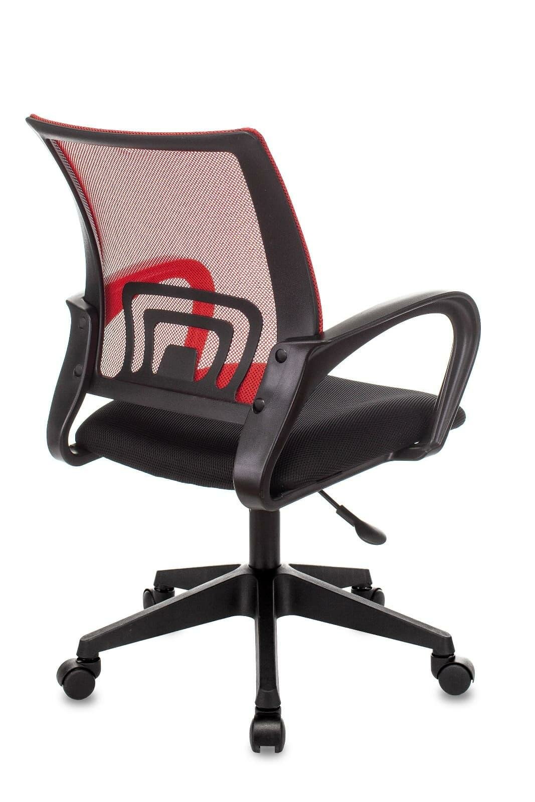 Компьютерное кресло STOOL GROUP TopChairs ST-Basic офисное, обивка: сетка/текстиль, цвет: красный/черный - фотография № 8
