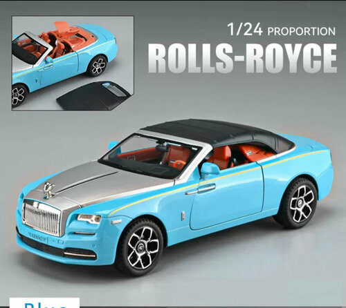 Коллекционная масштабная модель Rolls-Royce Dawn 1:24 (металл, свет, звук)