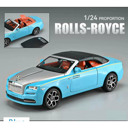 Коллекционная масштабная модель Rolls-Royce Dawn 1:24 (металл, свет, звук) коллекционная масштабная модель rolls royce dawn 1 24 металл свет звук