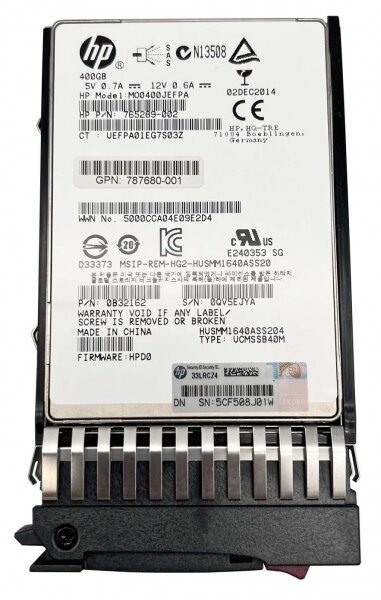 Жесткий диск HP 841504-001 400Gb SAS 2,5" SSD