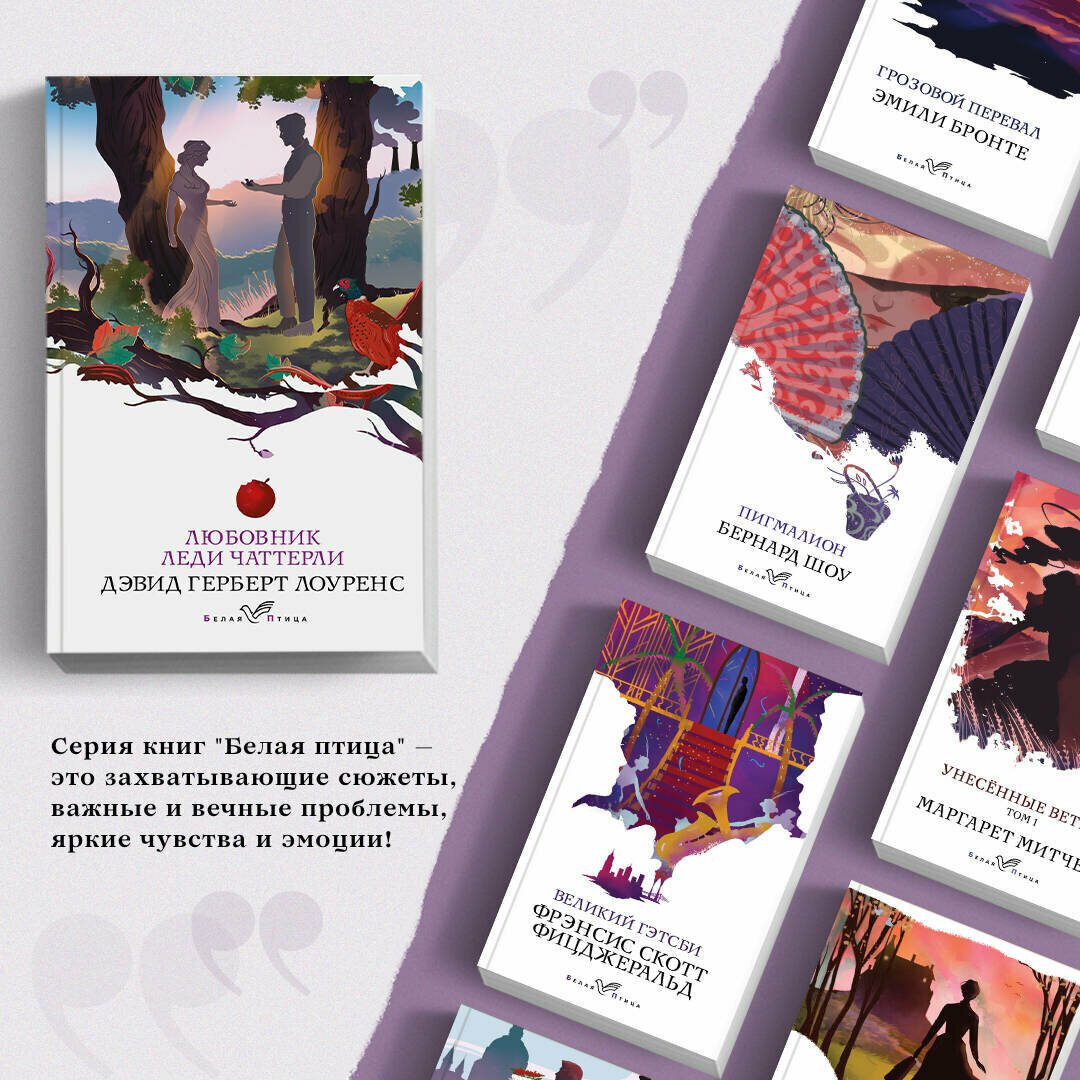 Сердцу не прикажешь: Любовник леди Чаттерли. Госпожа Бовари (комплект из 2 книг) - фото №2