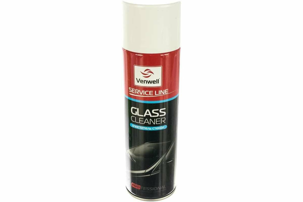 Venwell Очиститель стёкол Glass Cleaner 500мл (аэрозоль).