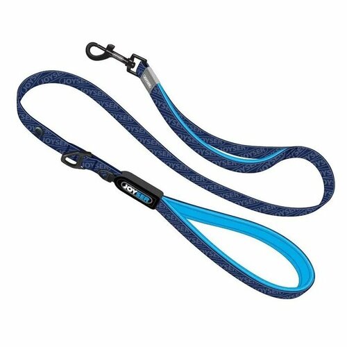 Поводок для собак Joyser Walk Base Leash L, синий с голубым