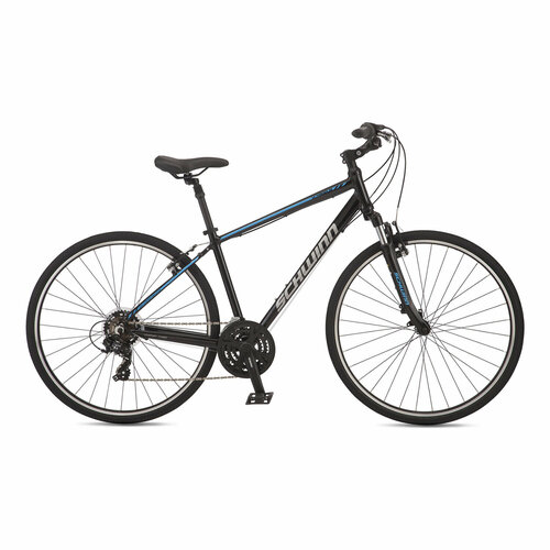 Велосипед Schwinn Voyageur (с крыльями Schwinn) (Черный L) женский велосипед schwinn voyageur women 2022 13 5 синий 132 152 см