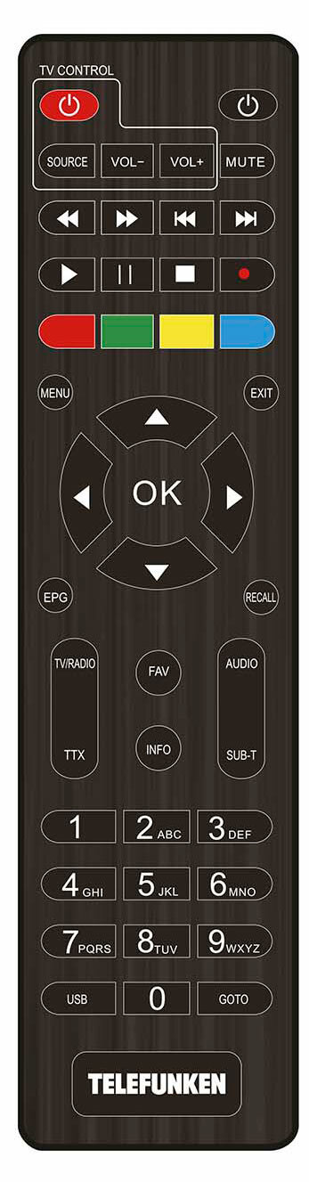 Цифровой тюнер Telefunken TF-DVBT261