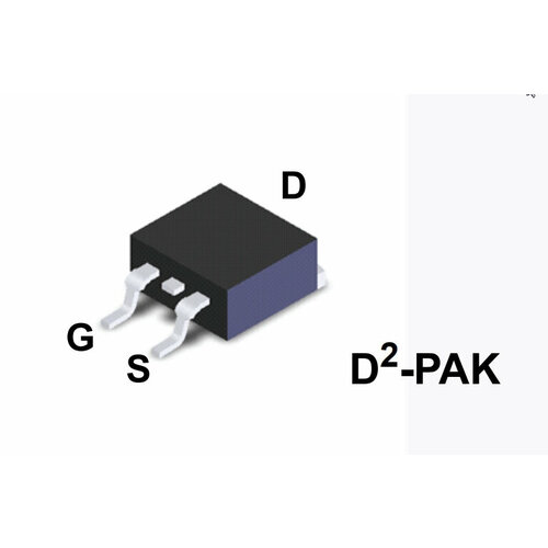 Микросхема FCB110N65F N-Channel MOSFET 650V 35A D2-PAK 92000₽