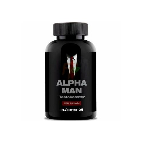 RAVNUTRITION Alpha Man 120 tab, Бустер тестостерона, Тестобустер, Тестостероновый бустер, Для мужчин, 120 таблеток