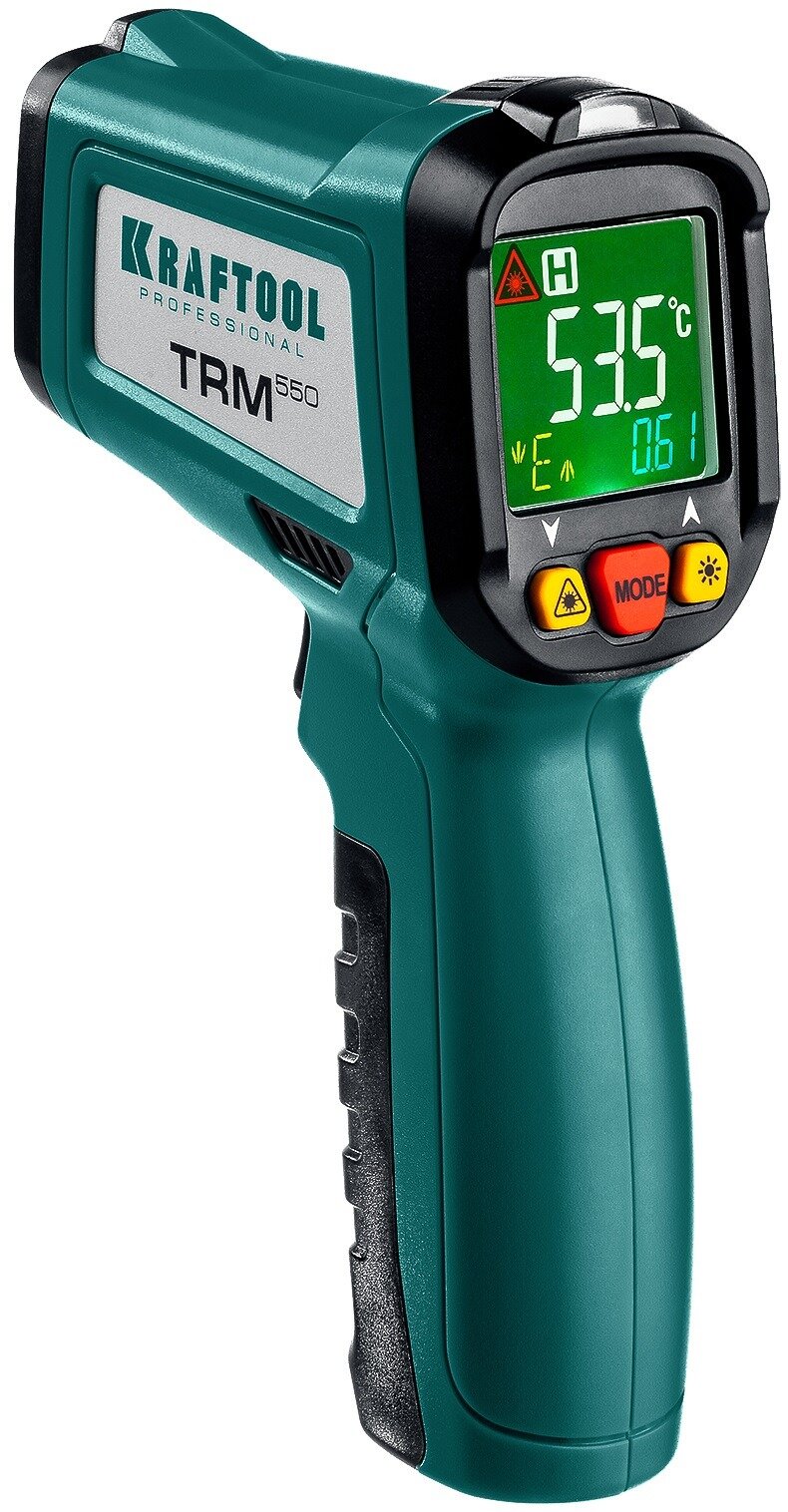 Пирометр инфракрасный TRM-550 -50С +550С KRAFTOOL 45705-550