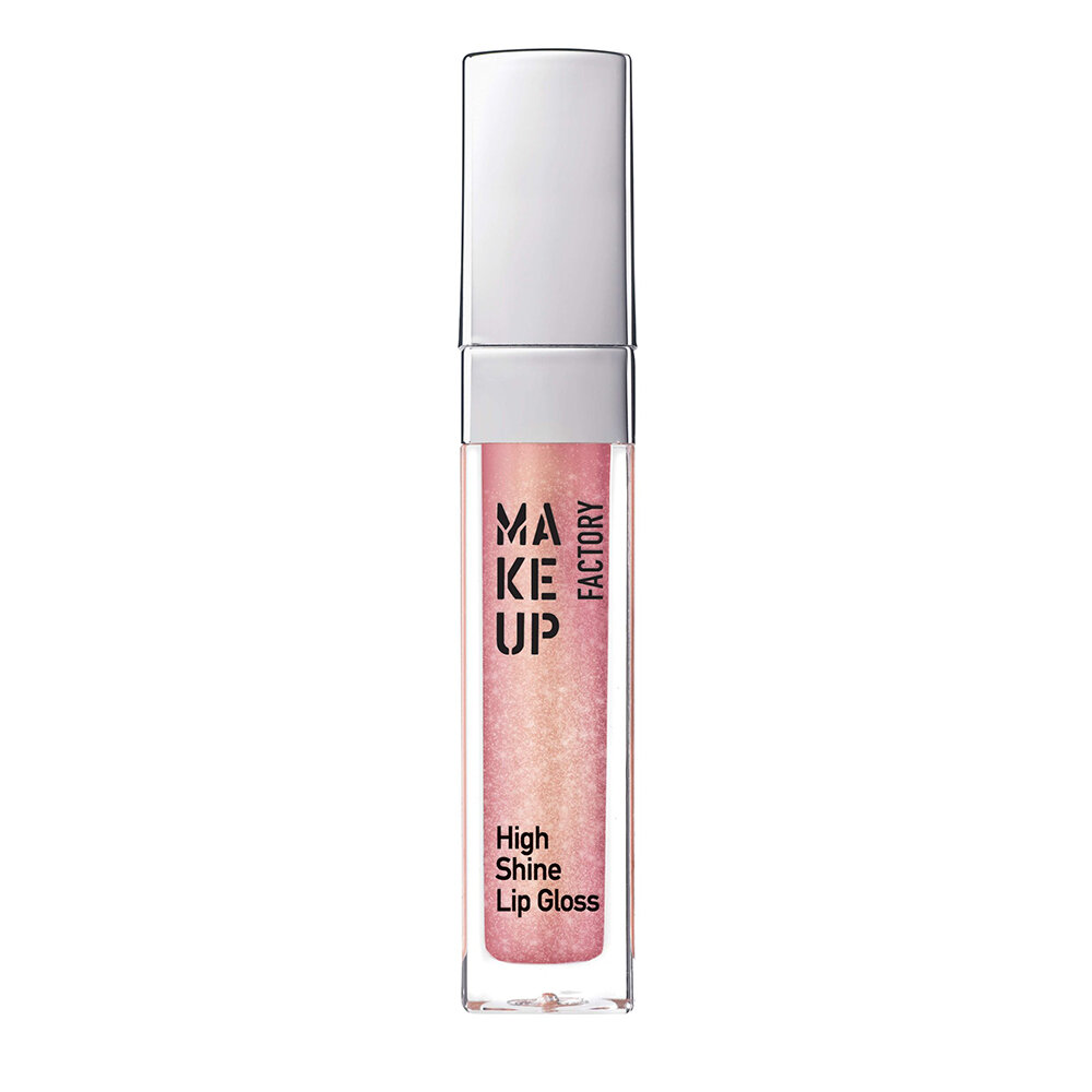 Make Up Factory Блеск для губ с эффектом влажных губ High Shine Lip Gloss №12, розовое золото