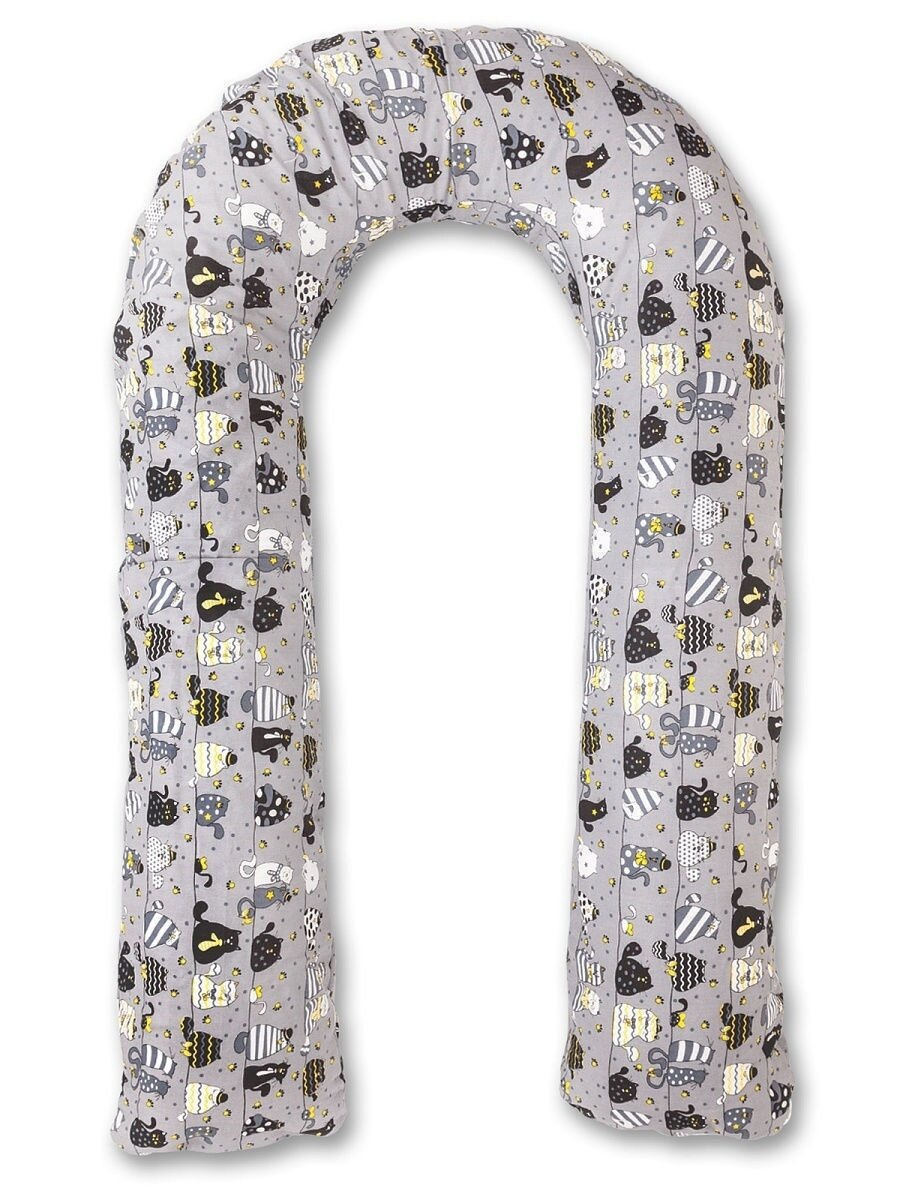 Наволочка Body Pillow, на u-образную подушку, бязь, 140x90 см