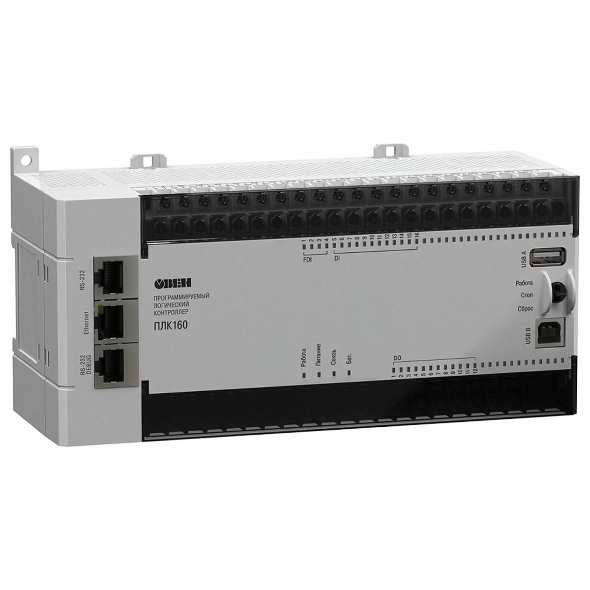 Программируемый логический контроллер овен ПЛК160-24. И-M