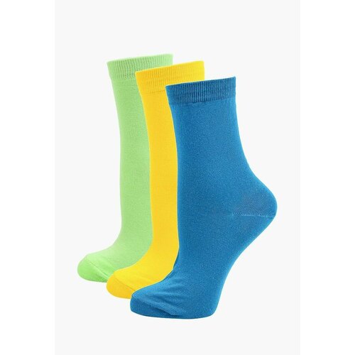 фото Носки big bang socks, 3 пары, размер 35-39, фиолетовый