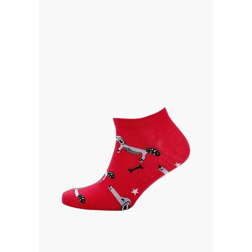 фото Носки big bang socks, размер 35-39, красный