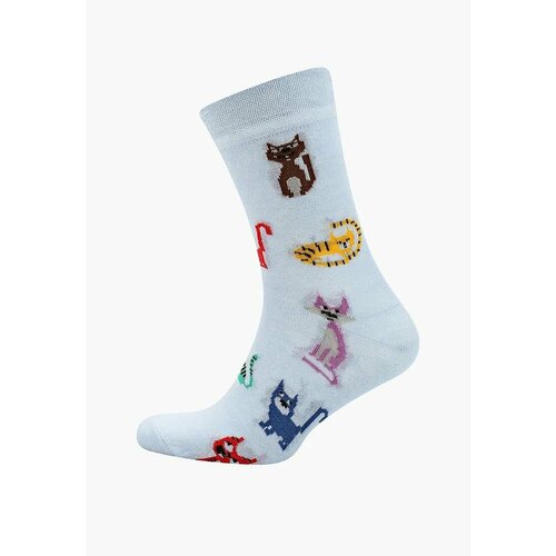 фото Носки big bang socks, размер 35-39, голубой