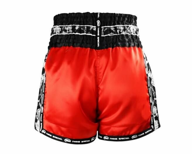 Шорты для бокса Twins Special TBS skull red S — фото 1