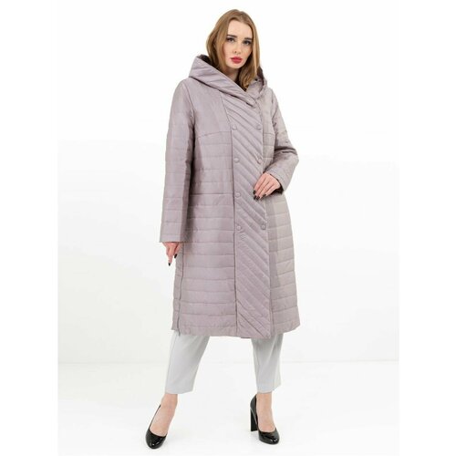 фото Куртка riches, размер 52, серый