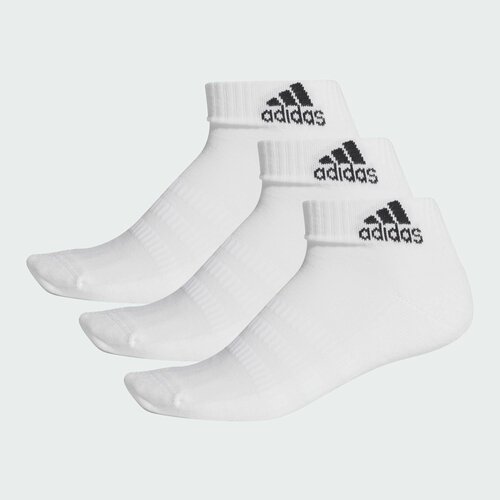 Носки adidas, 3 пары, размер XS, белый носки adidas 3 пары размер xs черный