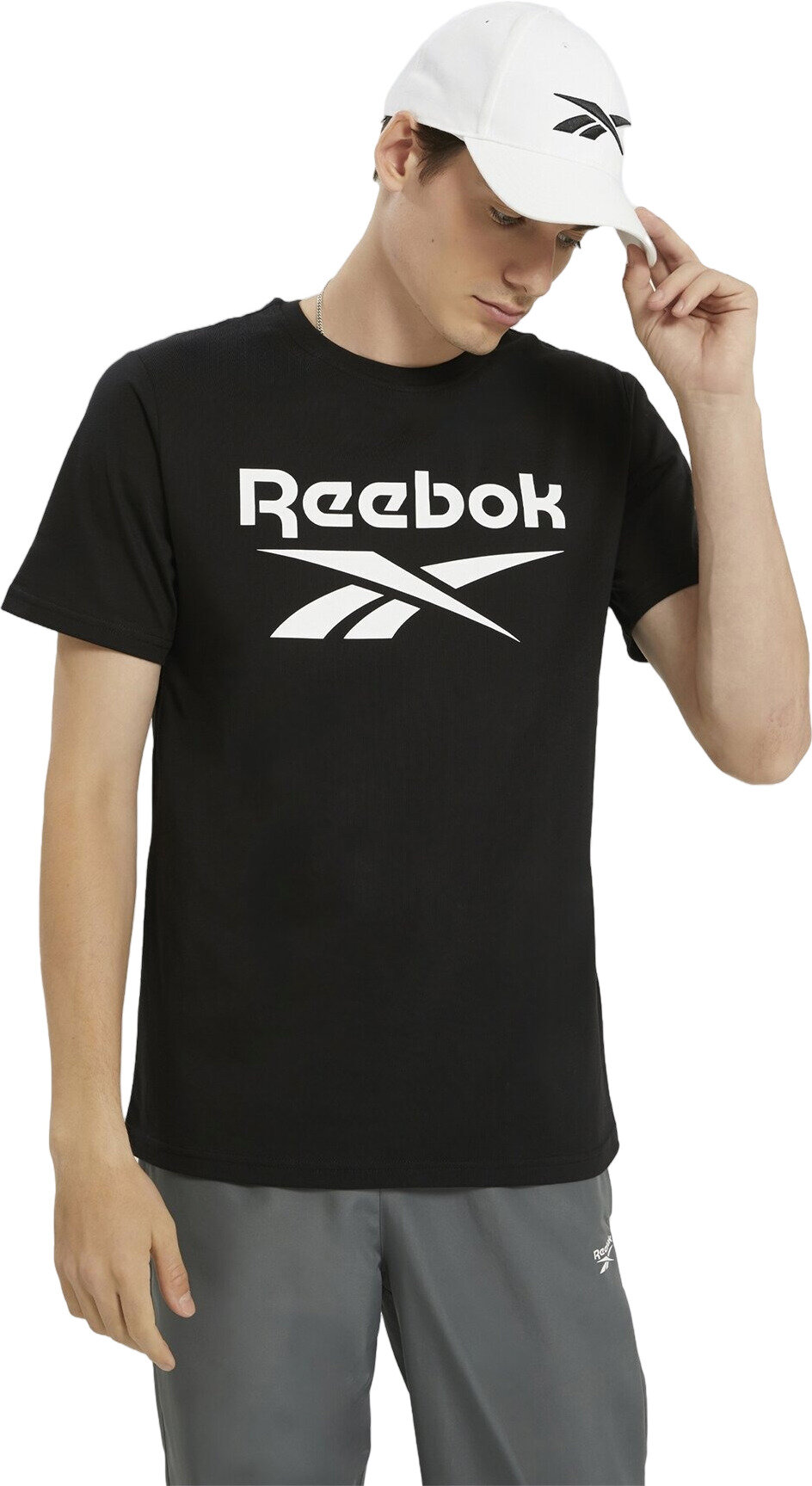 Футболка Reebok IDENTITY STACKED LOGO T-SHIRT