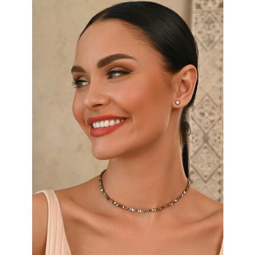 Чокер ANSHEL, длина 34 см, серебряный