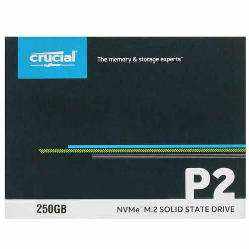 Твердотельный накопитель Crucial P2 250 ГБ M2 CT250P2SSD8