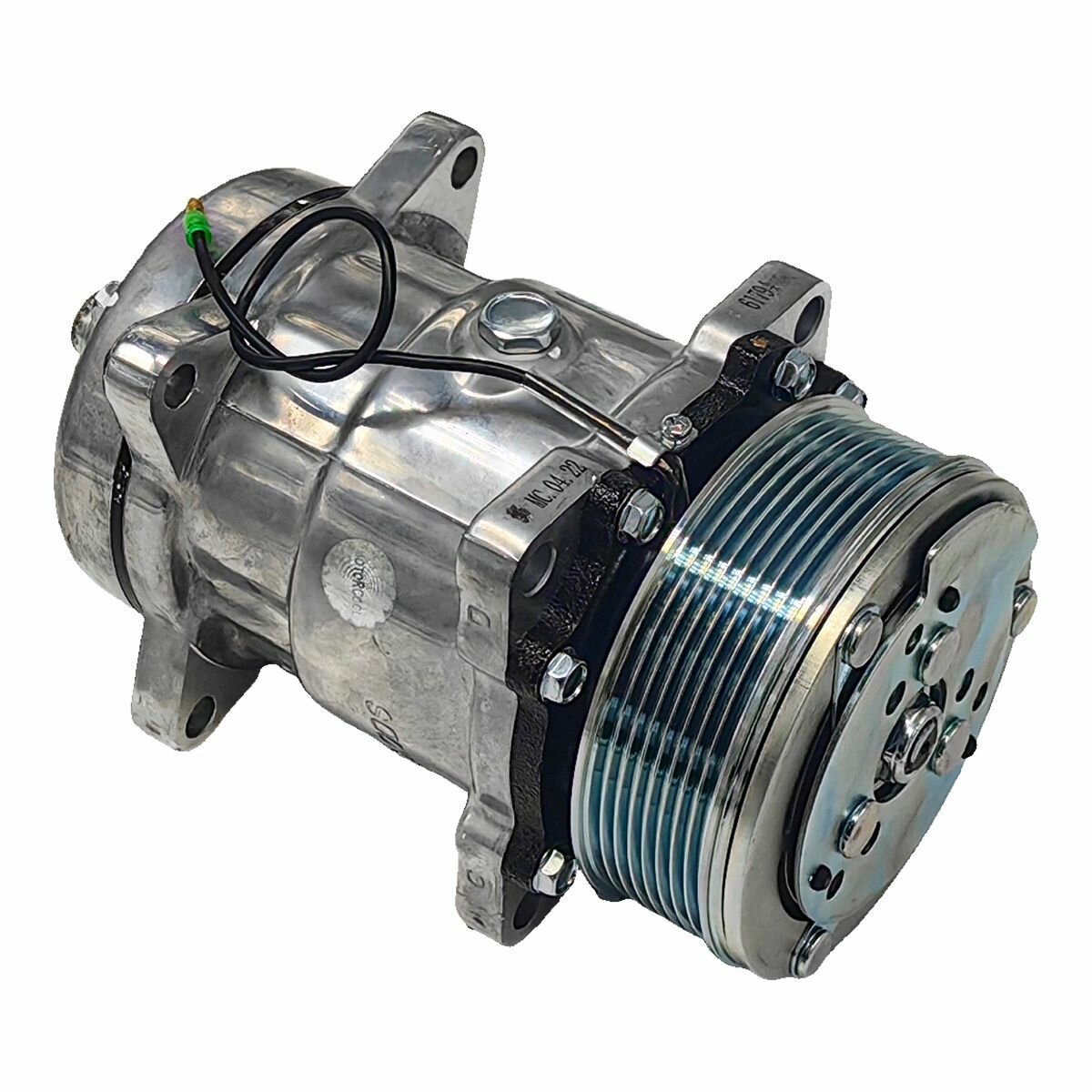 фото Компрессор кондиционера SD5H14 PV8, 12V, горизонтальные выходы Артикул RC-U0823