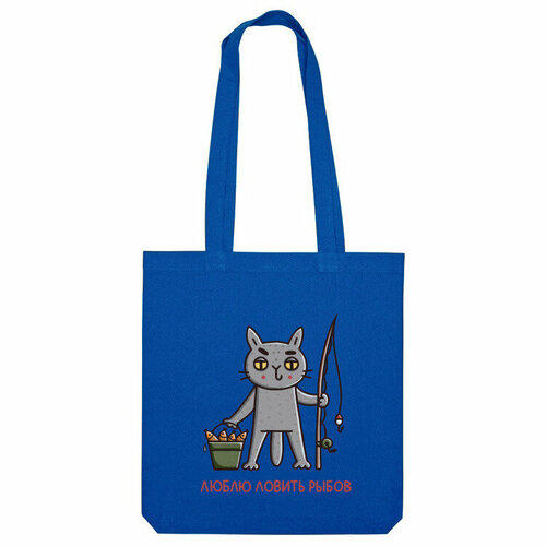 фото Сумка шоппер us basic, синий