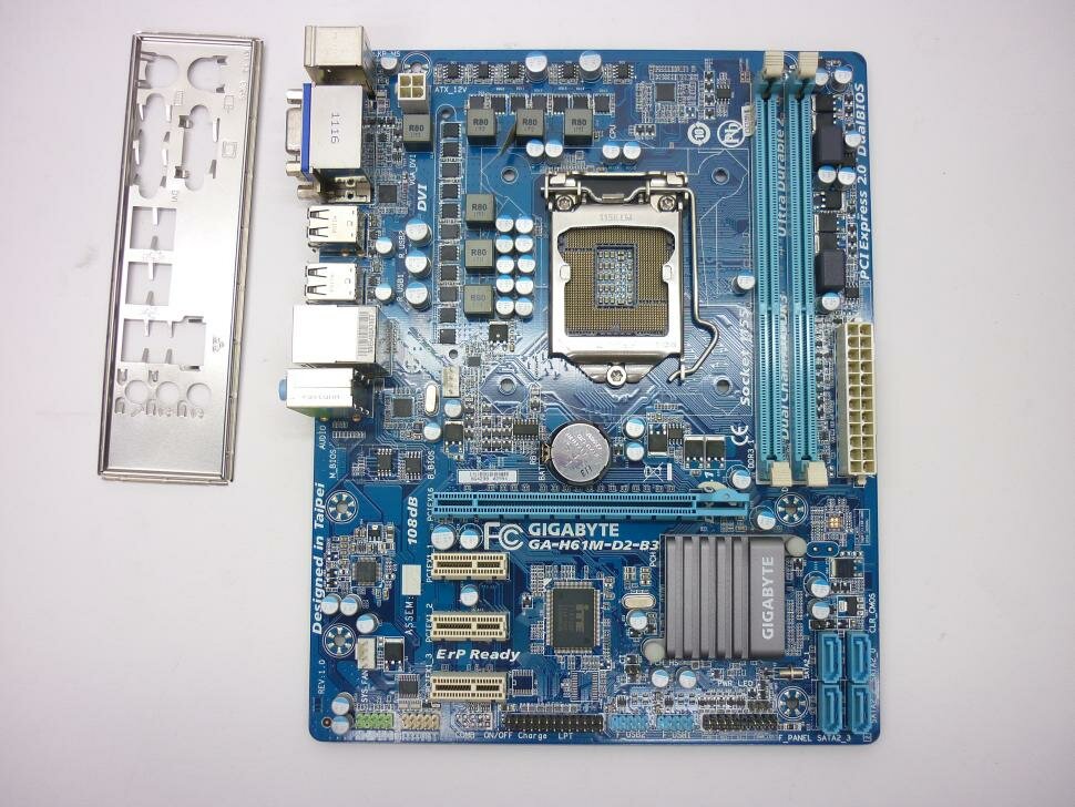 Gigabyte ga-h61m-s1 v3.0 — купить по низкой цене на Яндекс Маркете